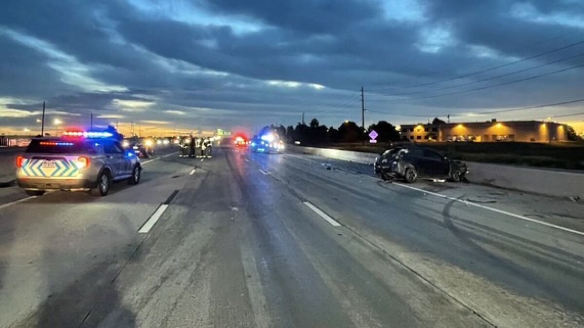 Careless driving cited after chain-reaction crash injures 2 on I-76